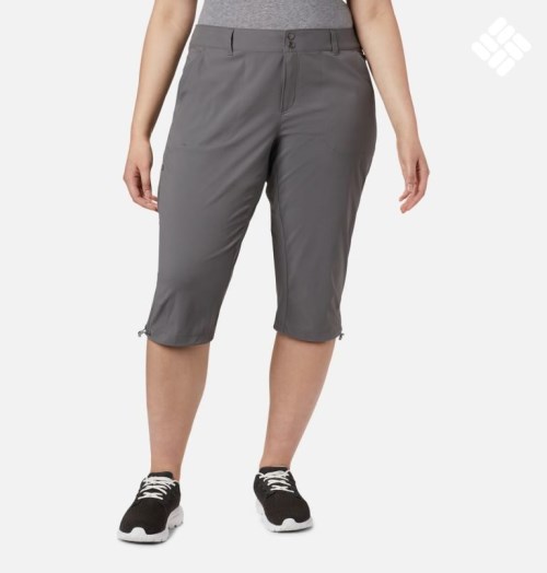 Columbia Saturday Trail II Knee Bukse Dame Grå | Plus Size 50983Q